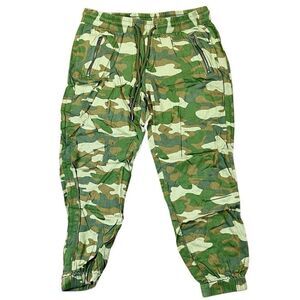 BCG Green Camouflage Utility Joggers Large